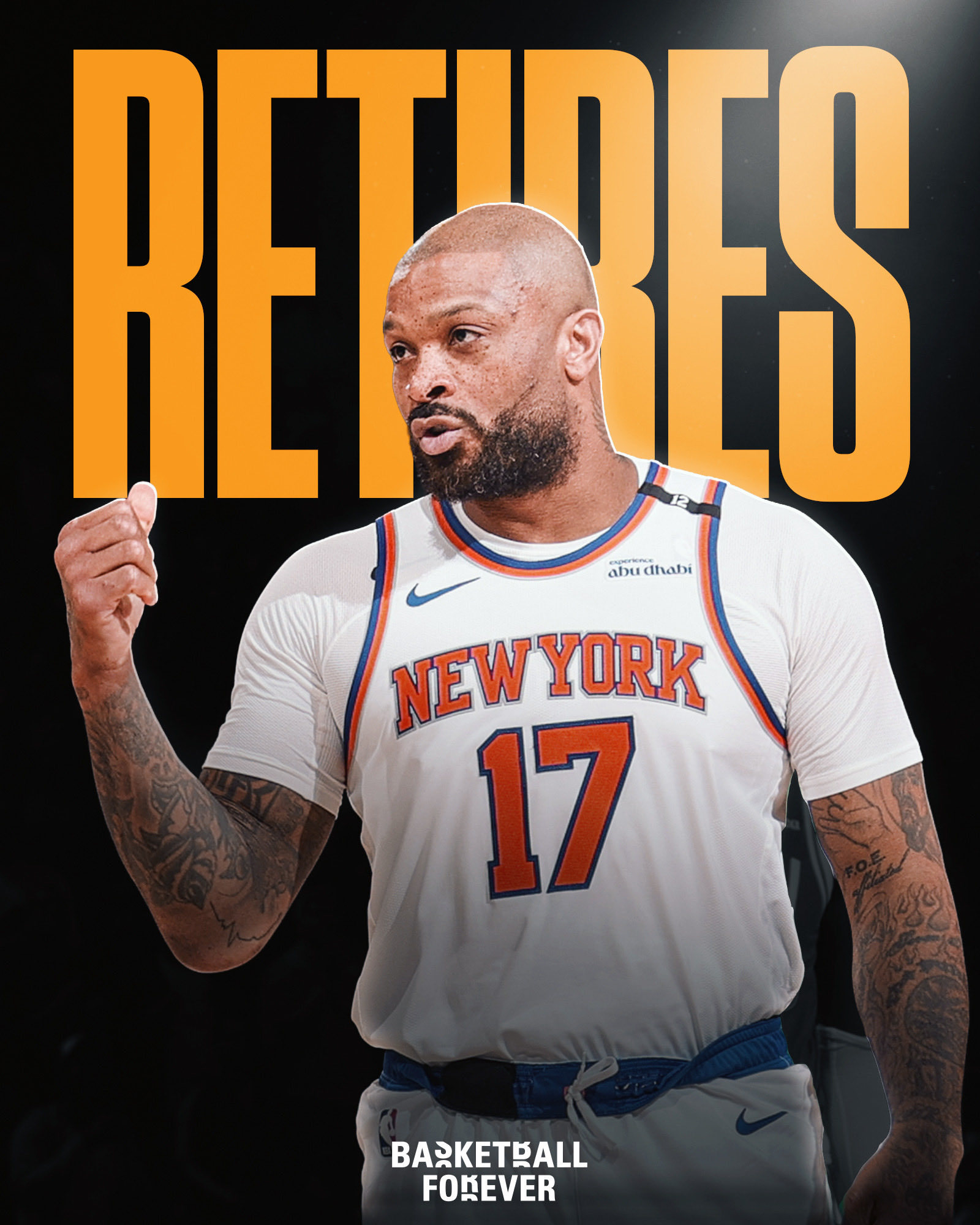 塔克正式宣布退役，值得鲜花掌声。NBA