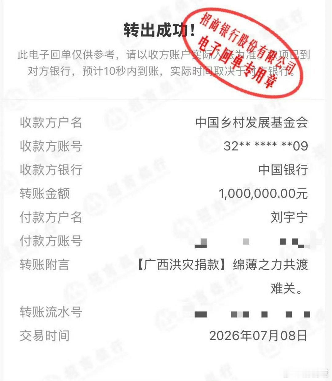 夏日爱心站刘宇宁摩登兄弟一直低调做事、踏实行善的刘宇宁。历次自然灾害第一时间伸出