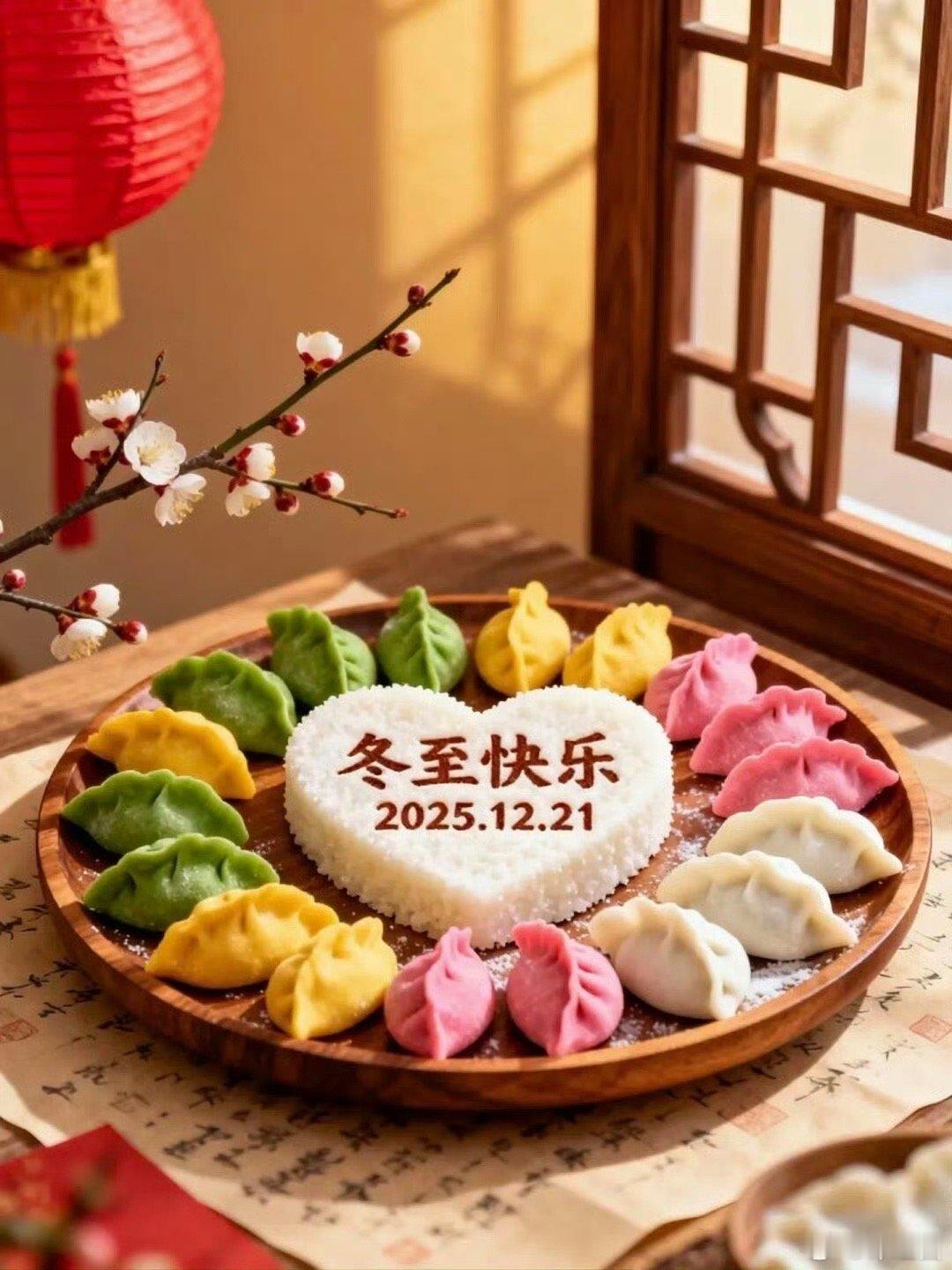 冬至食时物者为大补今天吃了羊肉 饺子 你们呢 