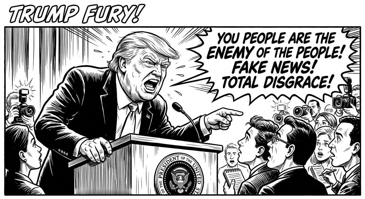 特朗普非常愤怒
特朗普非常愤怒，因为美国传媒泄密，导致美国飞行员差点儿被俘。他誓