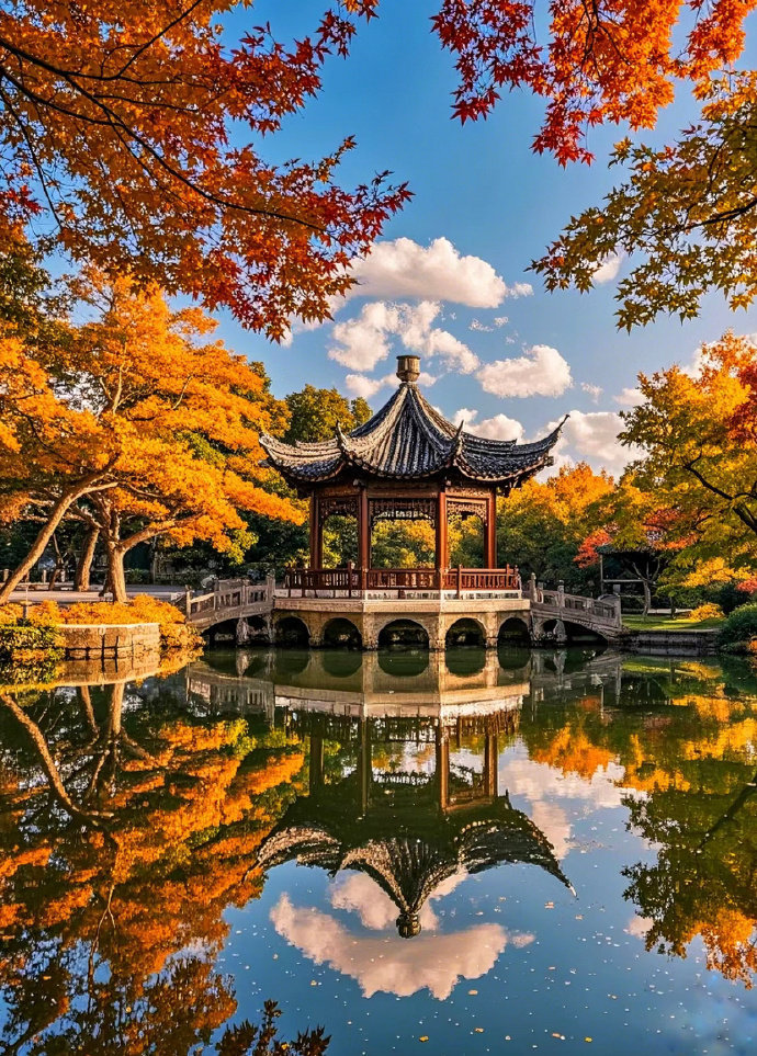 “自古逢秋悲寂寥，我言秋日胜春朝” 