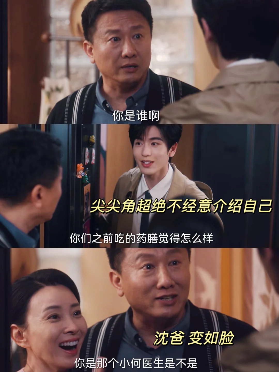 何苏叶超绝不经意自我介绍 岳父母包满意的