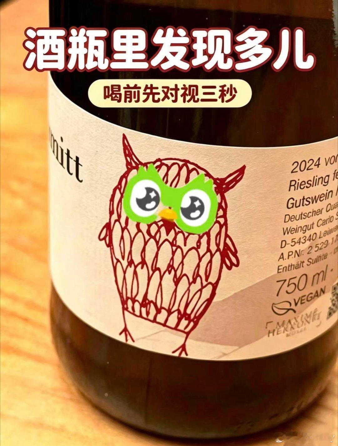 多邻国多儿处处滚这是什么奇妙的整活名场面，多邻国把虚拟形象搬到现实，多儿到处滚动