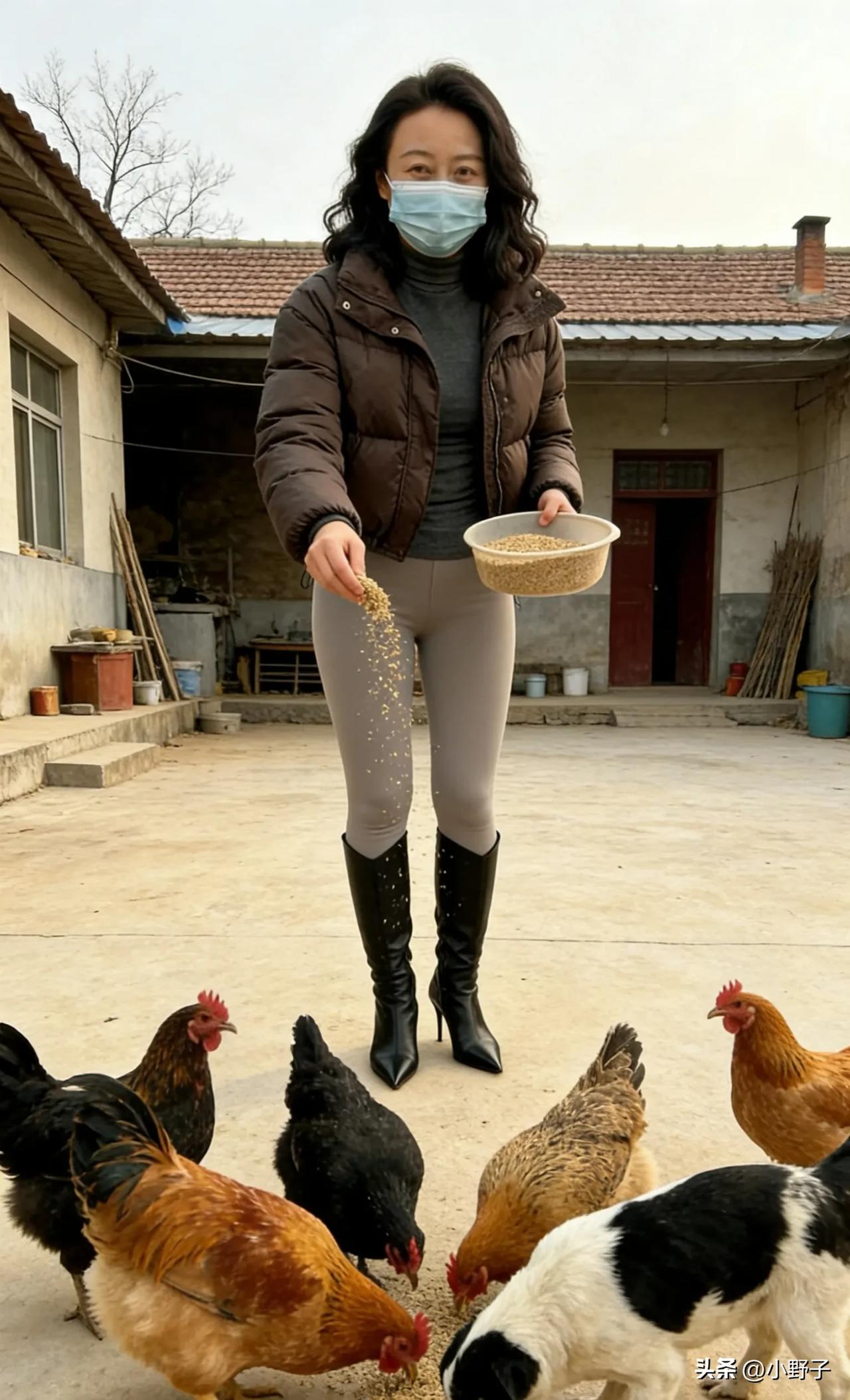 多少年没回农村了，记录一下