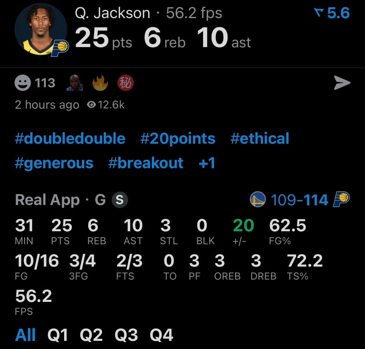 以后打勇士都可以轮休主力了，既能赢球，还能让球星得到休息[顶]罗林斯、昆顿杰克逊