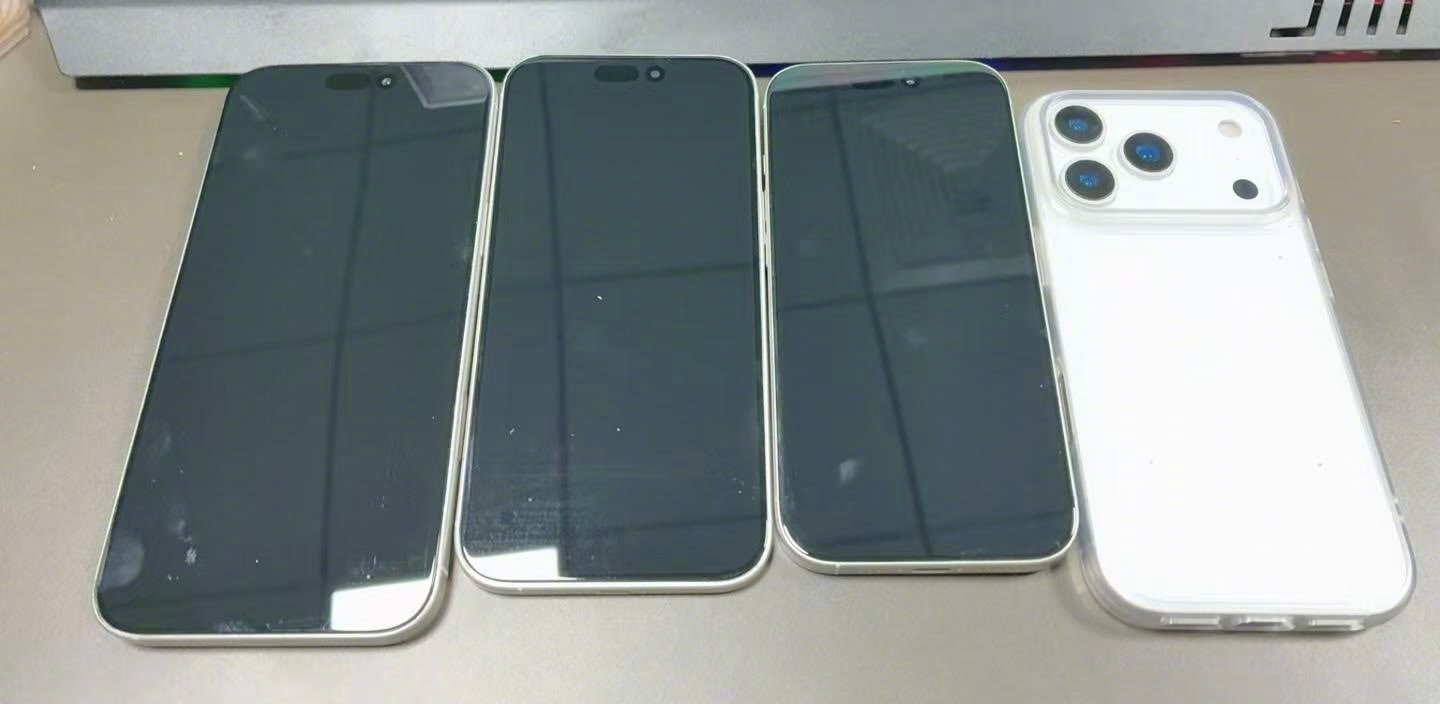 iPhone17机模，看来基本就是这样了 ​​​
