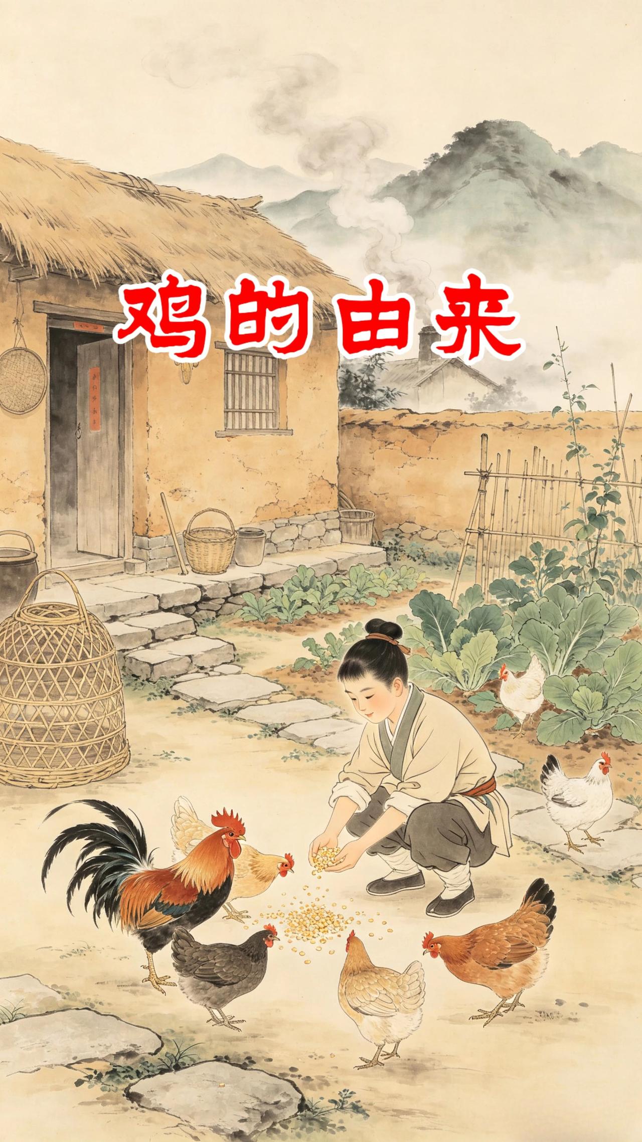 《民间故事鸡的由来》