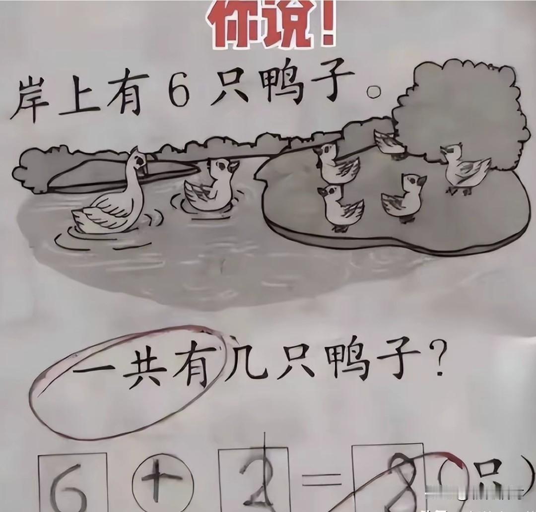 6+2=8被判错！
家长怒怼老师反被打脸，现在小学题也太“坑”了？
 
谁没被小