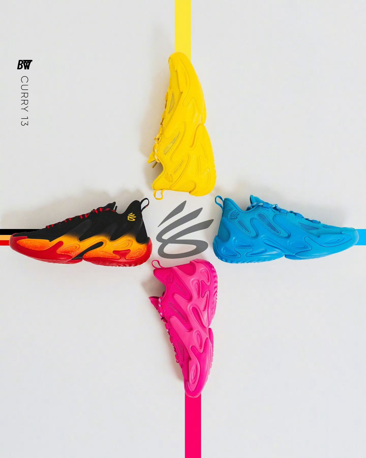 Curry 13这双鞋 其实能看到的就是这些了作为UA库里系列产品的延伸迭代，对