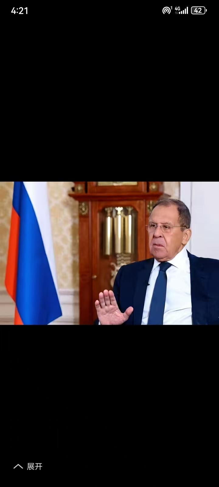 俄罗斯外长拉夫罗夫愤怒了表示；阿拉伯国家只知道一味地谴责伊朗，根本不敢批评美国和