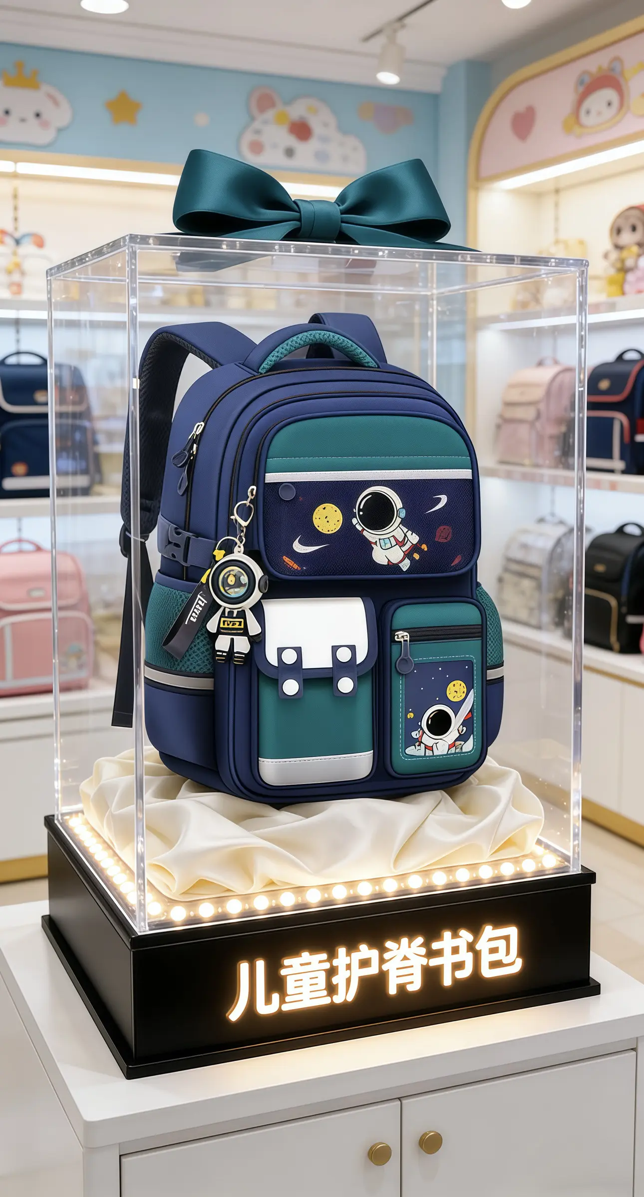 小学生书包来啦～容量大还轻便减负，上学背超合适～