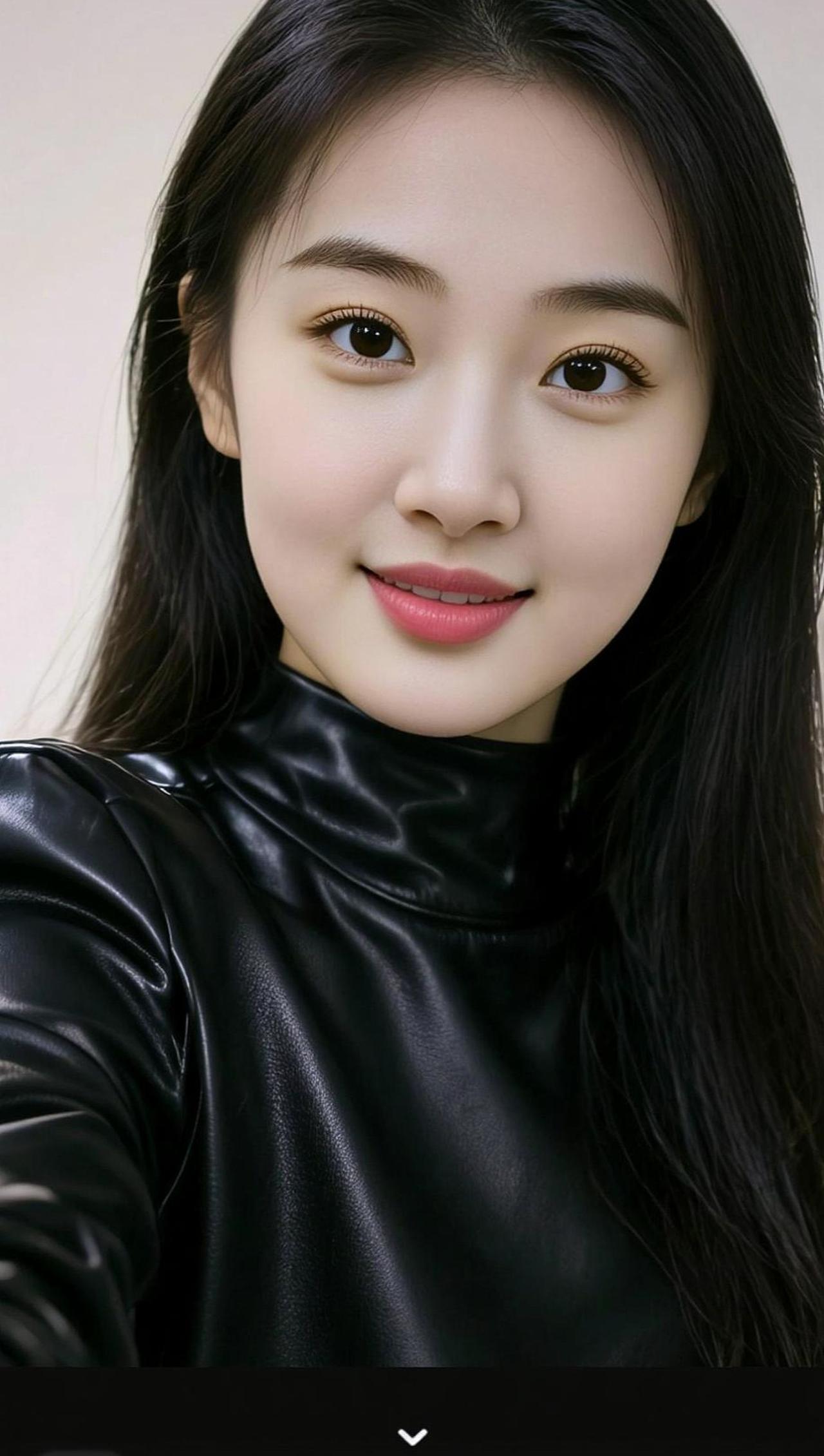 AI皮衣自拍风 抖音ai创作 气质皮衣 点击拍同款 没有人能拒绝姐姐风