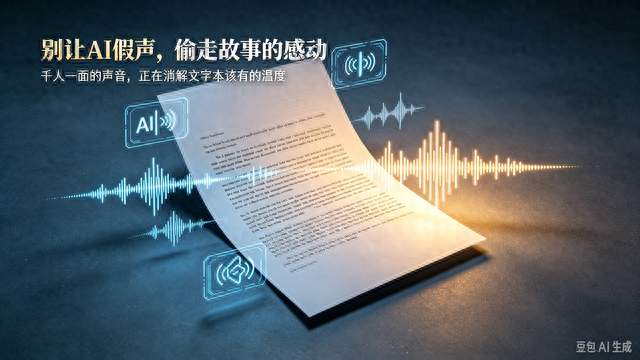 全网泛滥的AI假人声，正在消解文字本该有的温度