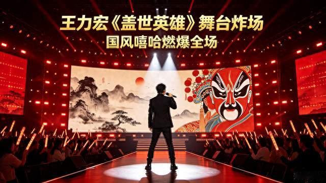 王力宏《盖世英》舞台炸场