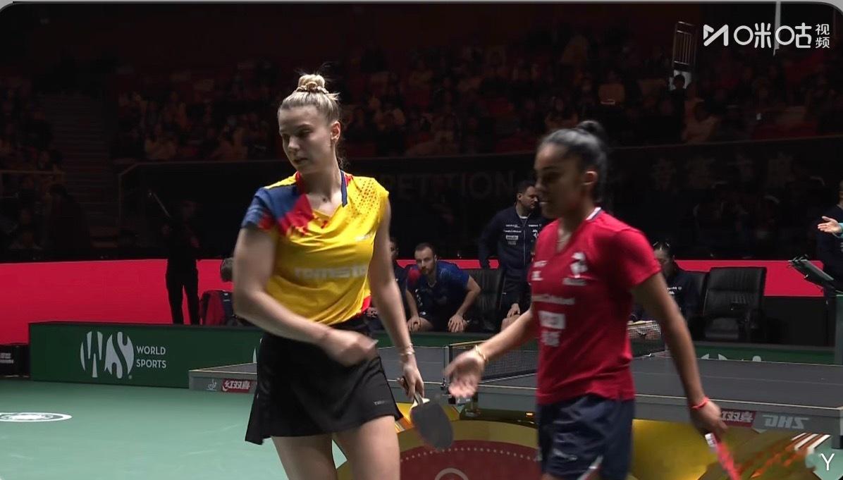 2025混合团体世界杯G3法国3-3罗马尼亚帕瓦德1-2迪亚科努（13-11 7