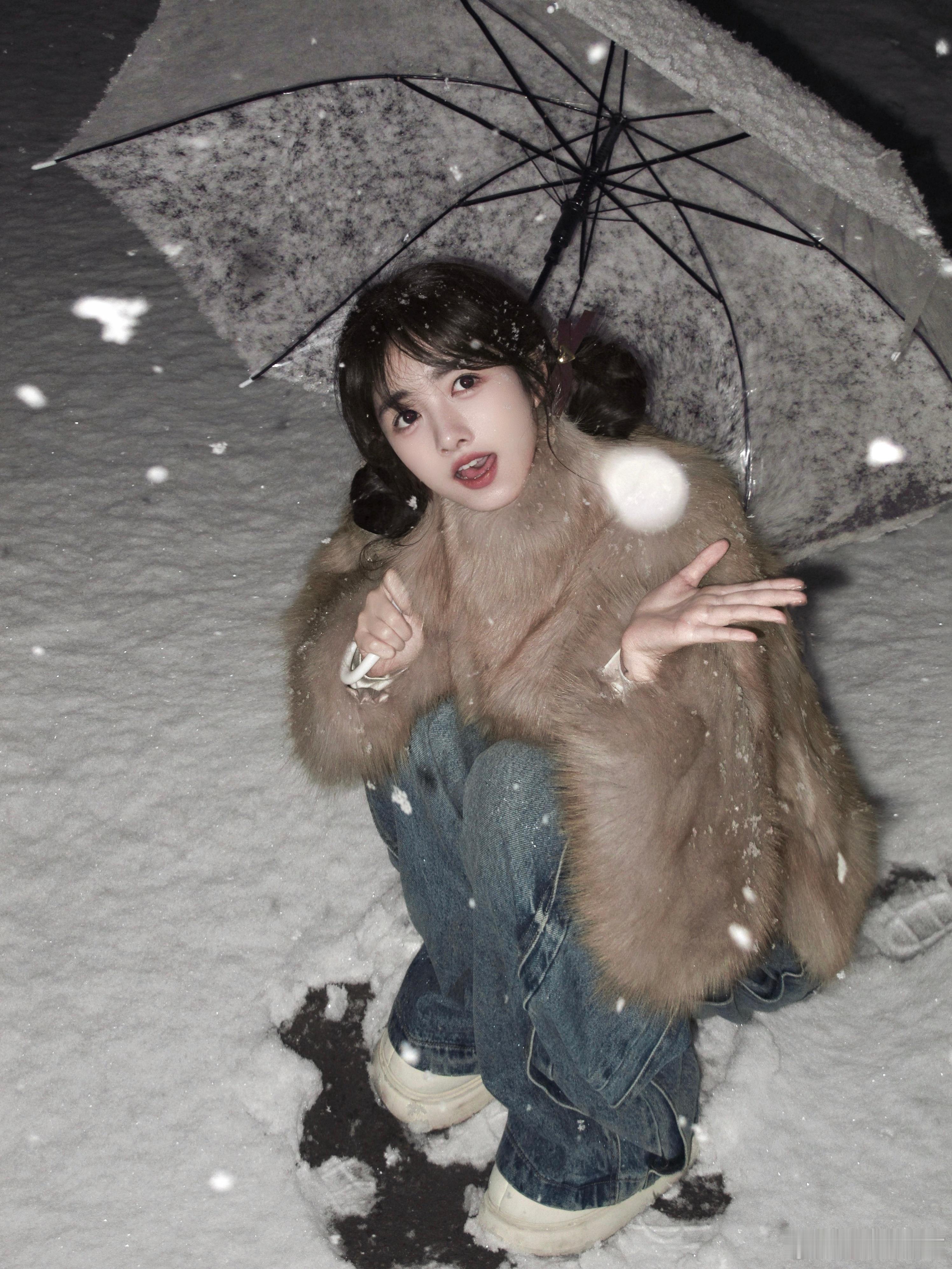 我的城市下雪了⛄️ 