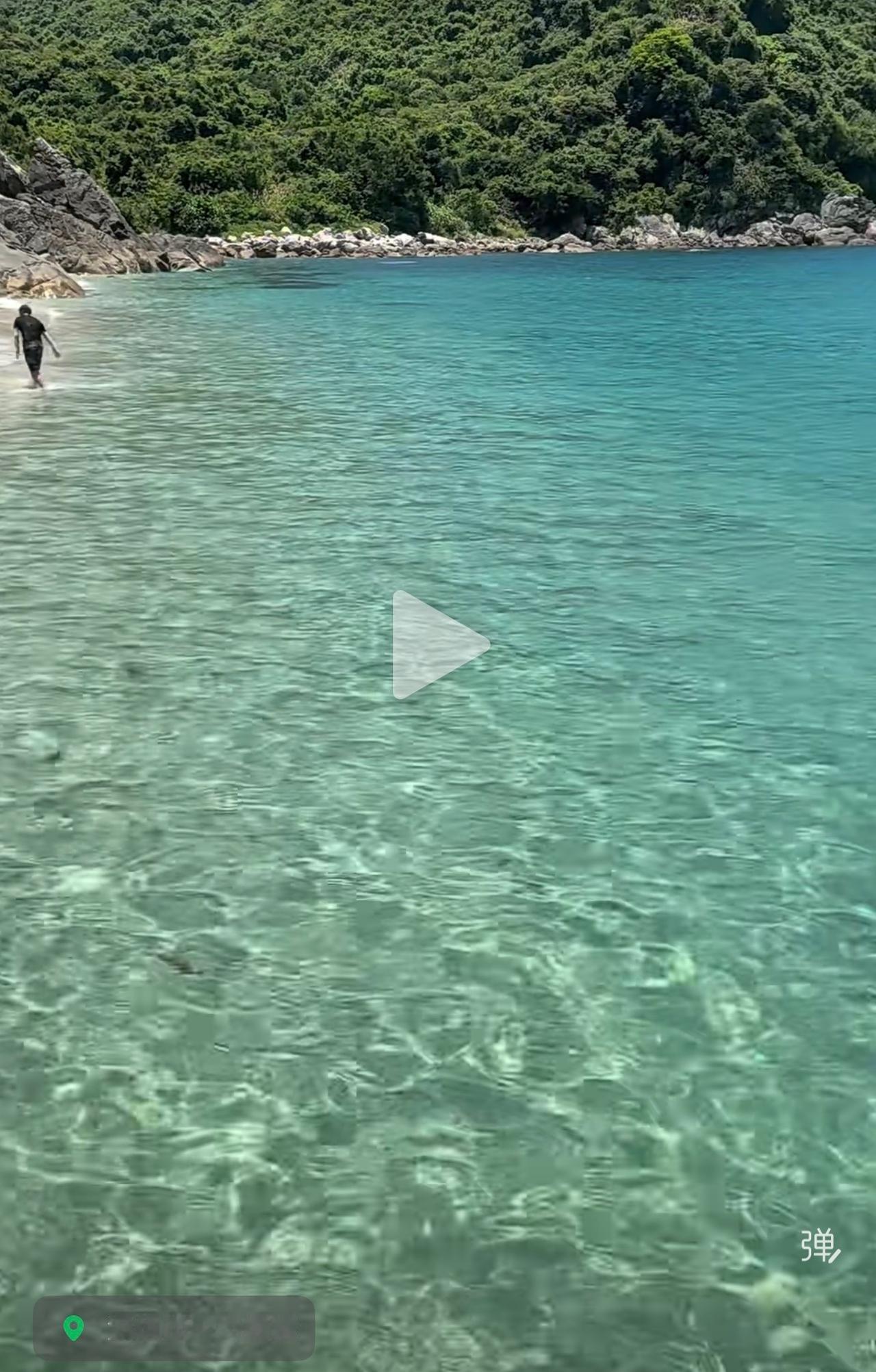 这是深圳的海？这么清澈？我还没去过，一定要去看一下