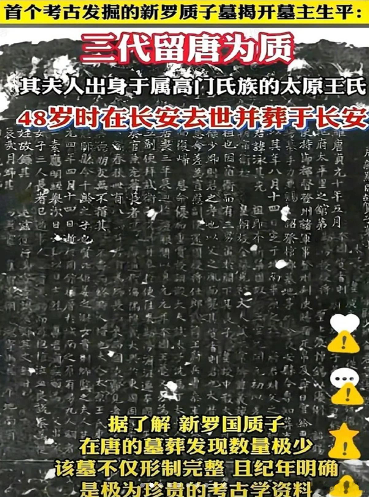 韩国人恨就恨在自己不是中国人，陕西西安公开了新罗质子墓的发掘报告，部分韩国人在评