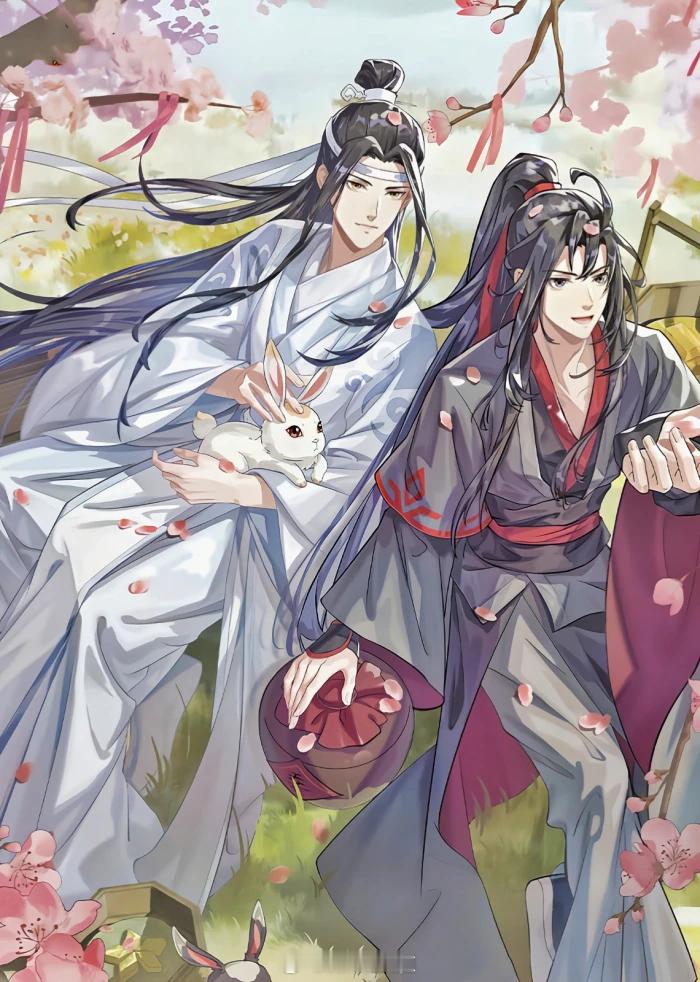 为遇一人而入红尘，人去我亦去，此身不留尘。—— 墨香铜臭《魔道祖师》#晚安# ​