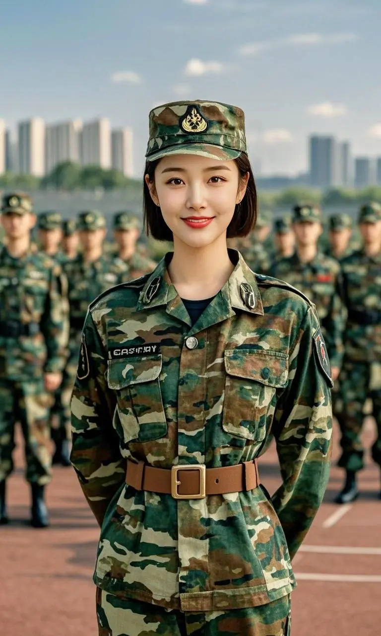 AI新兵教官远景 清纯甜美