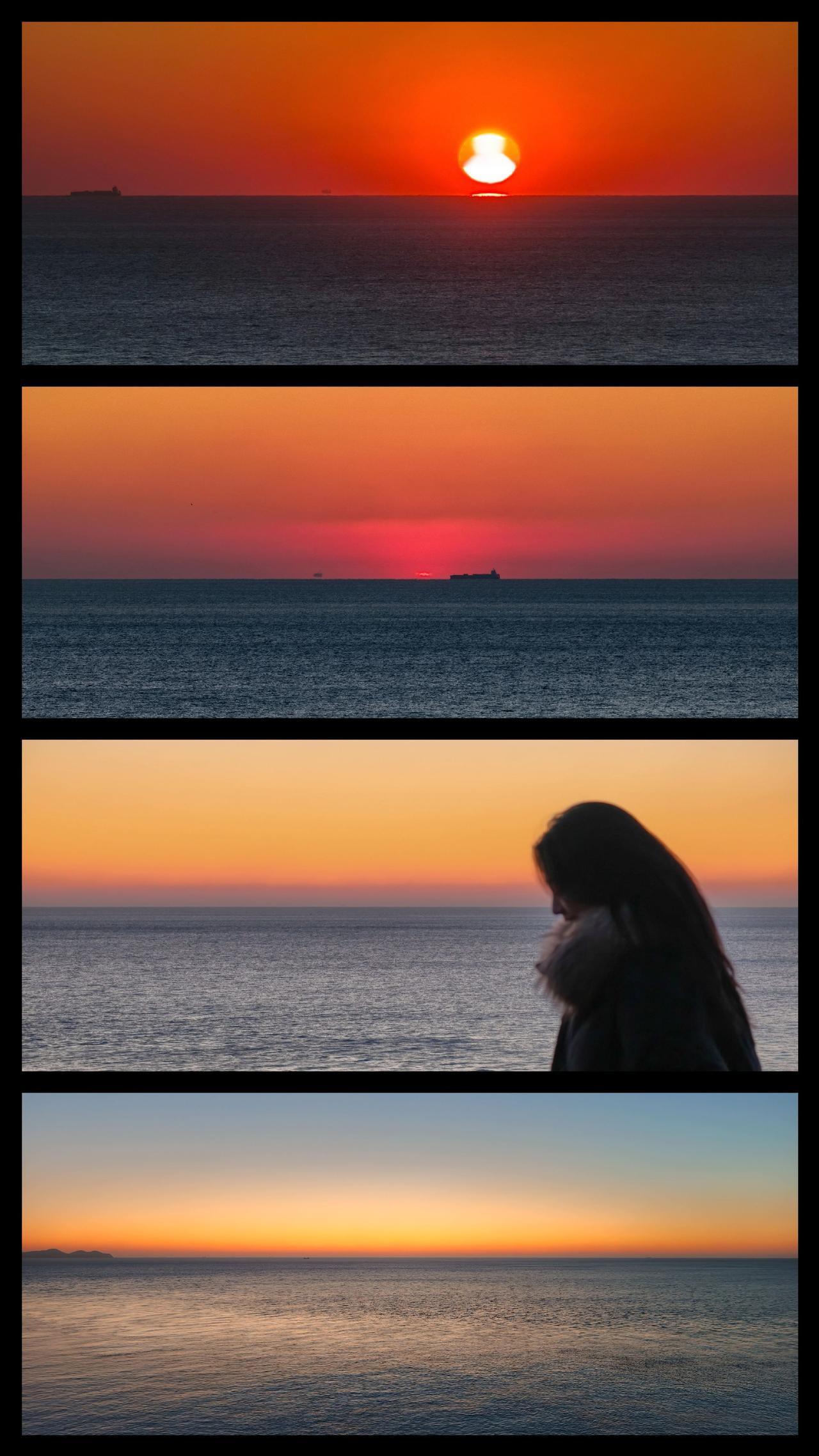 大连的日出，看过的都说好

大连