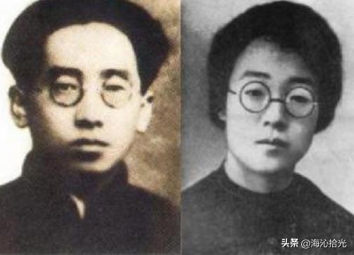 这张老照片里的两个人，是民国时期进步爱国人士高君宇与才女石评梅。
 
民国年间，