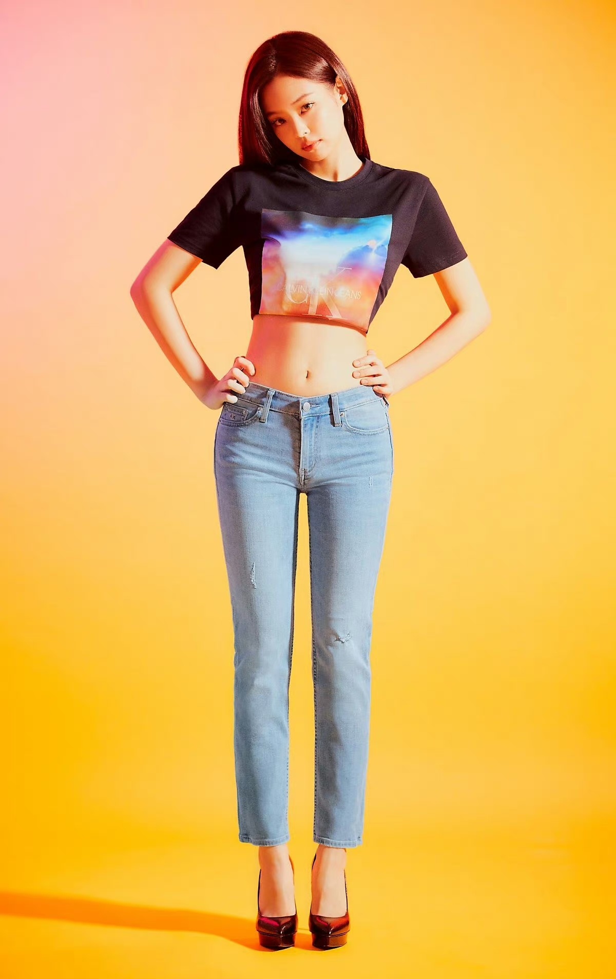 Jennie & Calvin Klein ​​​