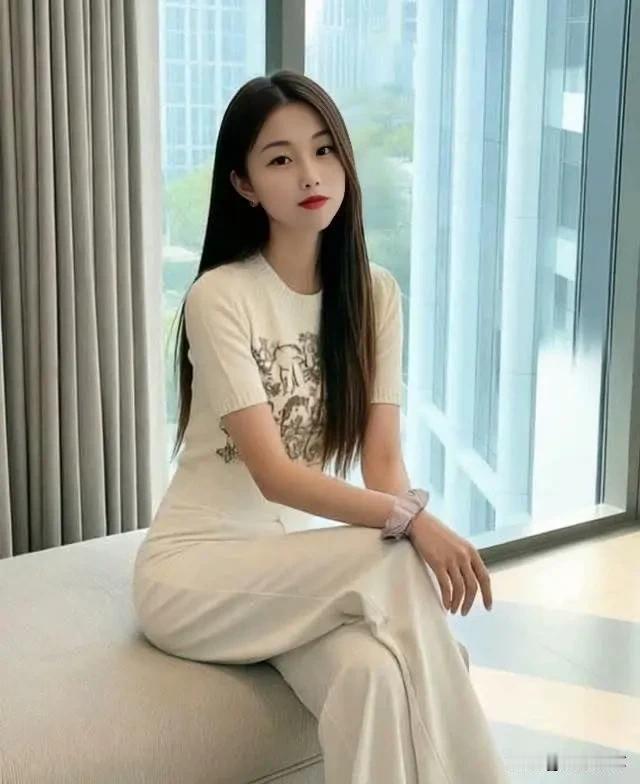 优雅都市风，简约白T搭配，清新自然，尽显时尚魅力。