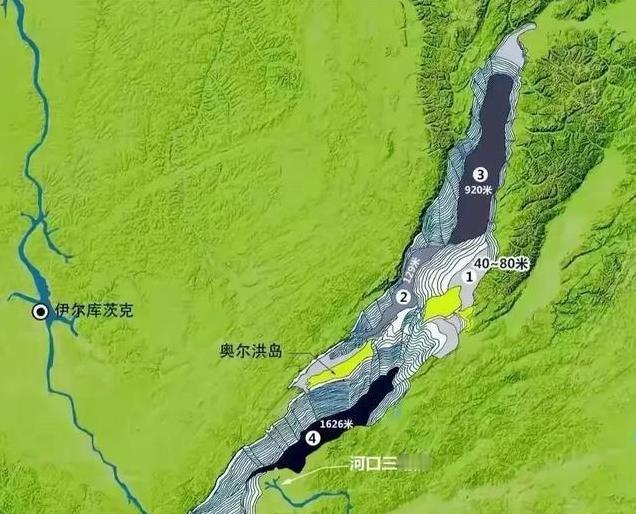 贝加尔湖的存在，完全打破了人类对湖泊的常规印象。首先最逆天的是它的深度，最大水深