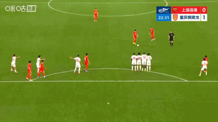 海港这定位球罚的真好，但姚浩洋扑的更好。后生可畏！ 