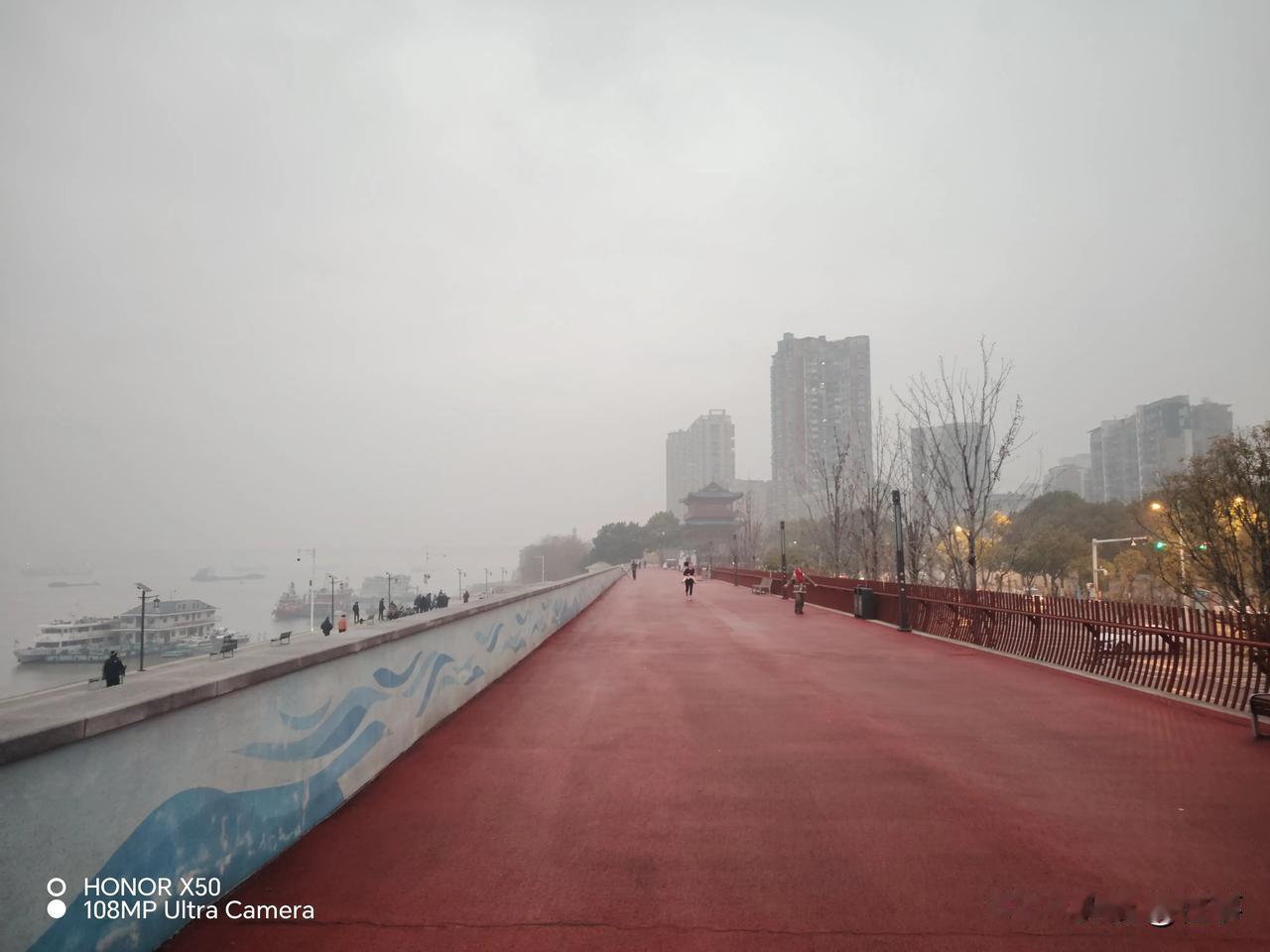 晒图笔记大赛2026年1月27日长江岸边晨练打卡分享运动快乐