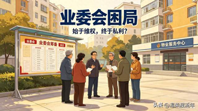 扎心真相！多数业委会：始于业主维权，终于个人私利，看完太现实