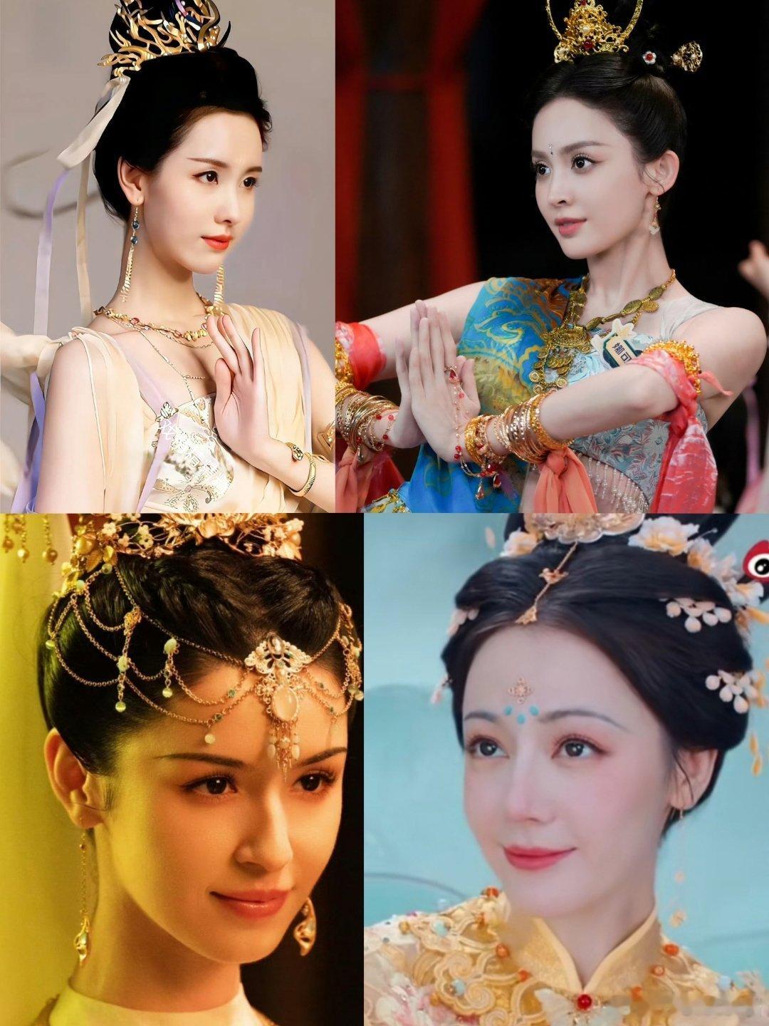 网友说，三个飞天仙女，一个是王母娘娘 ​​​