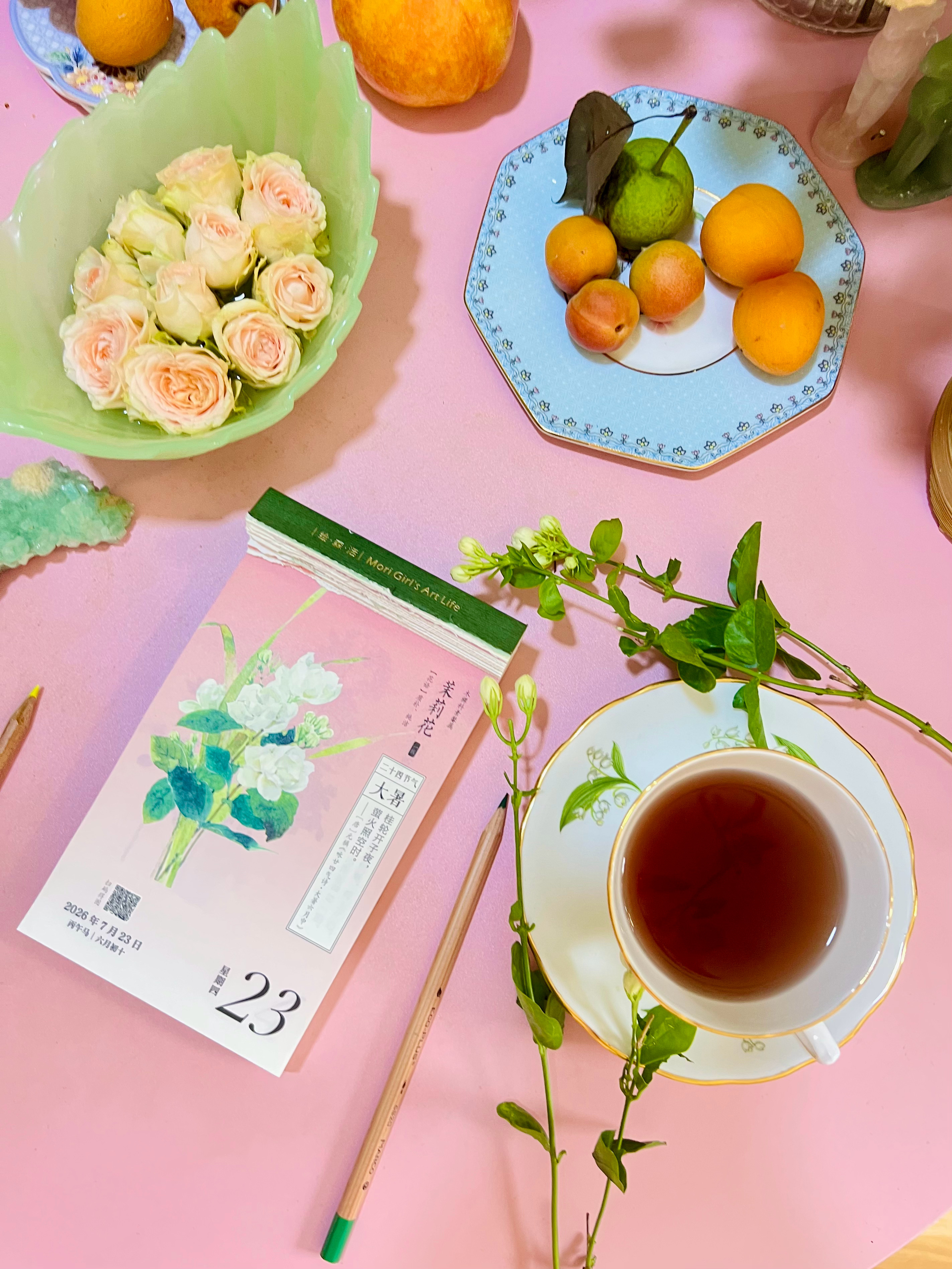 🦜大暑的☕️下午茶