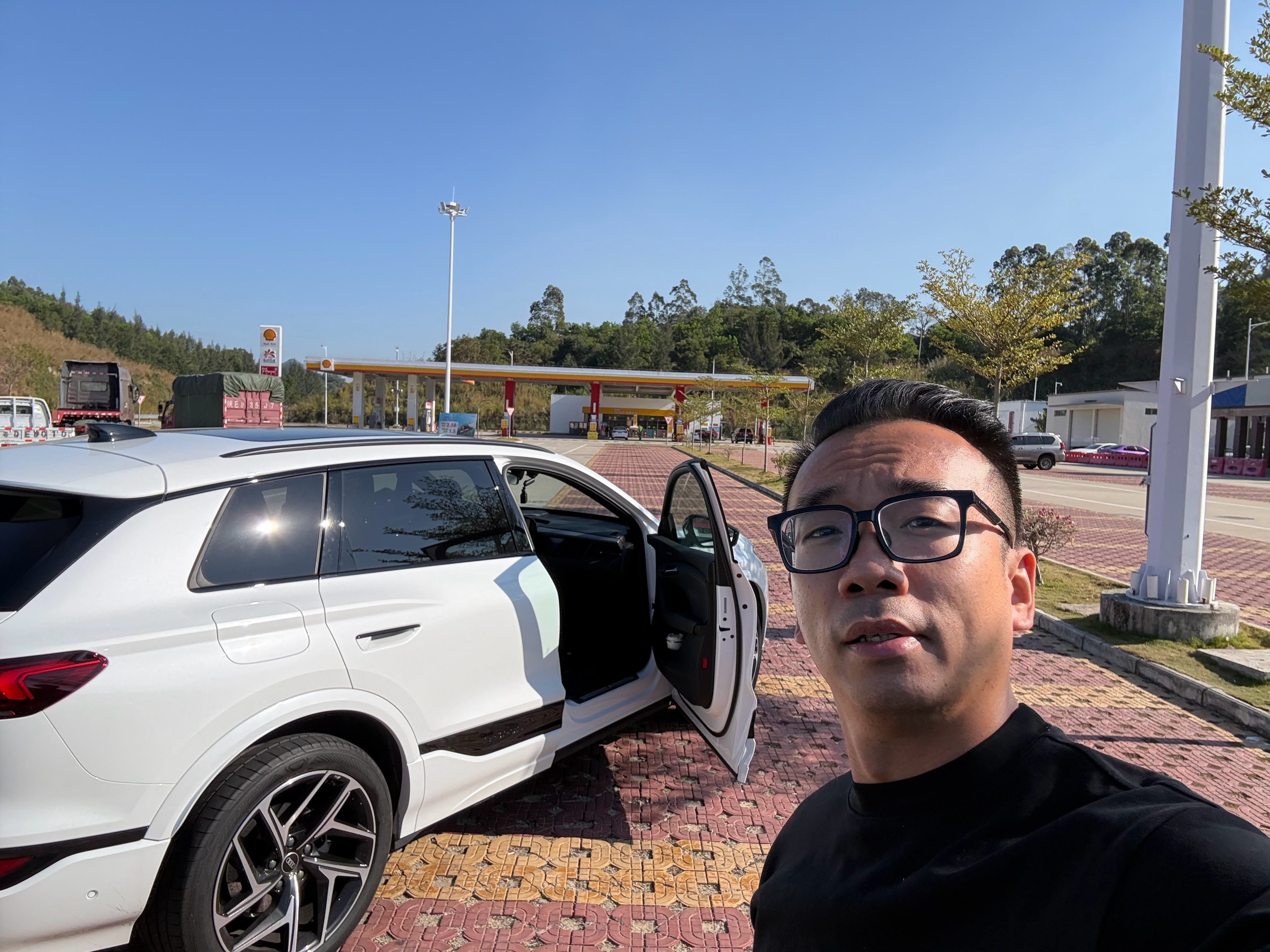 开了一天，还没到汕头