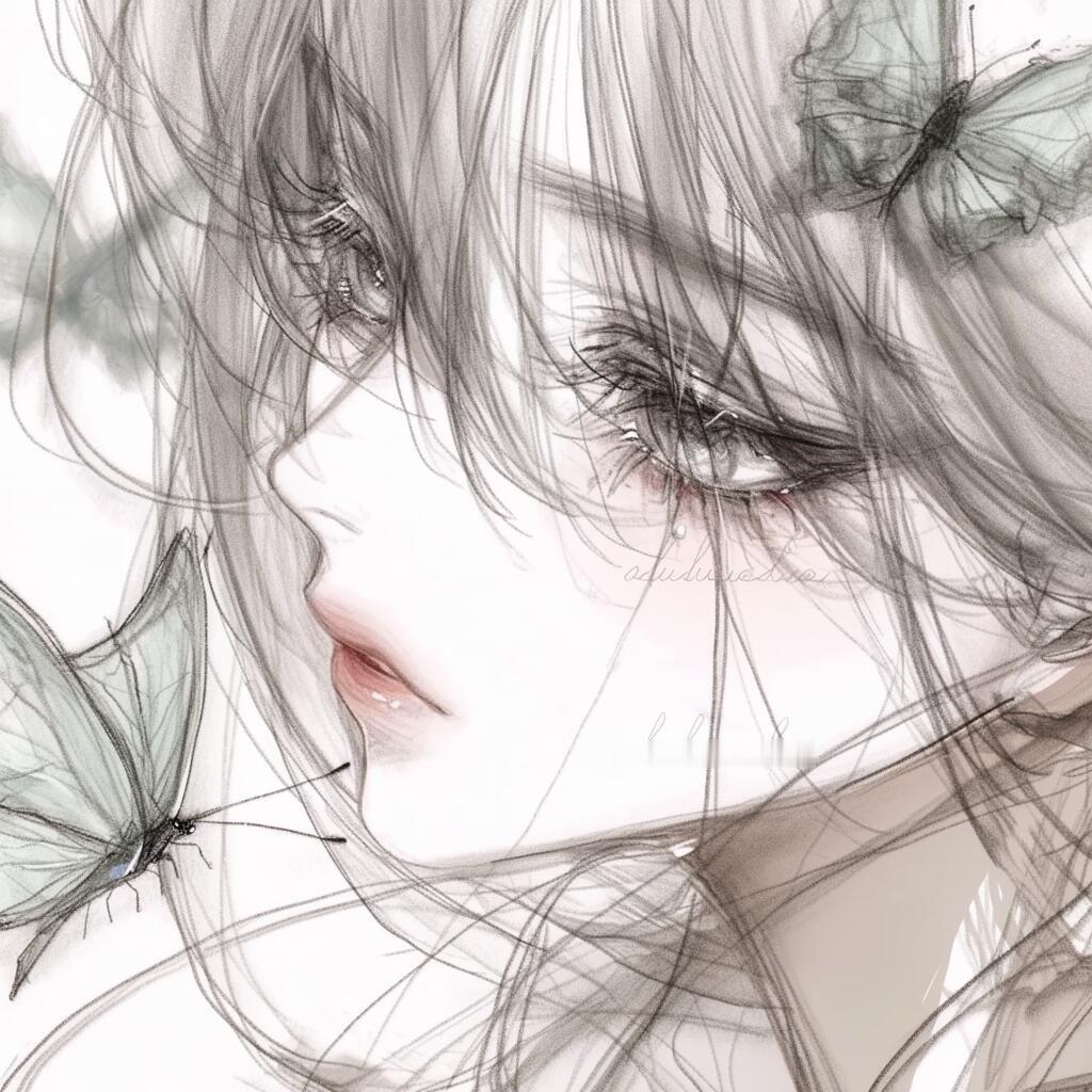 𝐖𝐞𝐂𝐡𝐚𝐭头像｜头像分享｜女生头像｜高清头像 ｜动漫头像｜白色头像