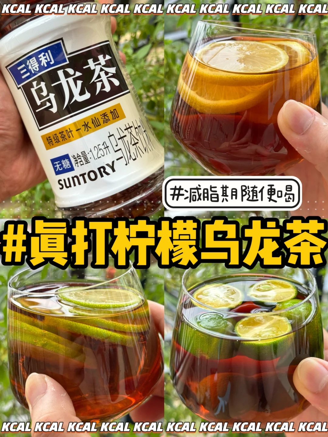 减脂期不爱喝水就多喝茶!（花样喝水get）