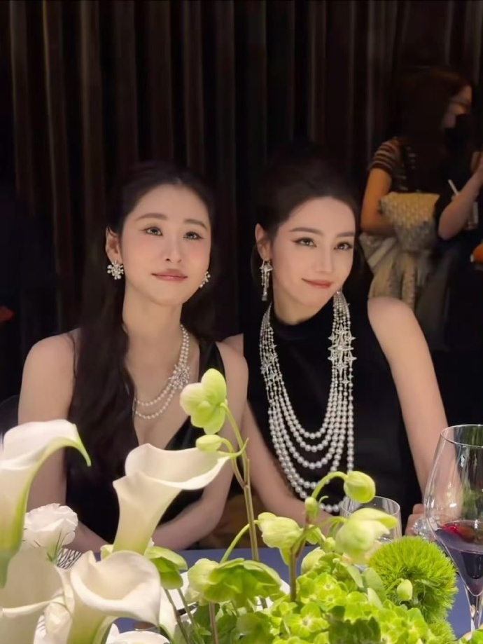 迪丽热巴张碧晨的妆都是金鹤龙化的迪丽热巴张碧晨的妆都是金鹤龙化的，不同风格的两位