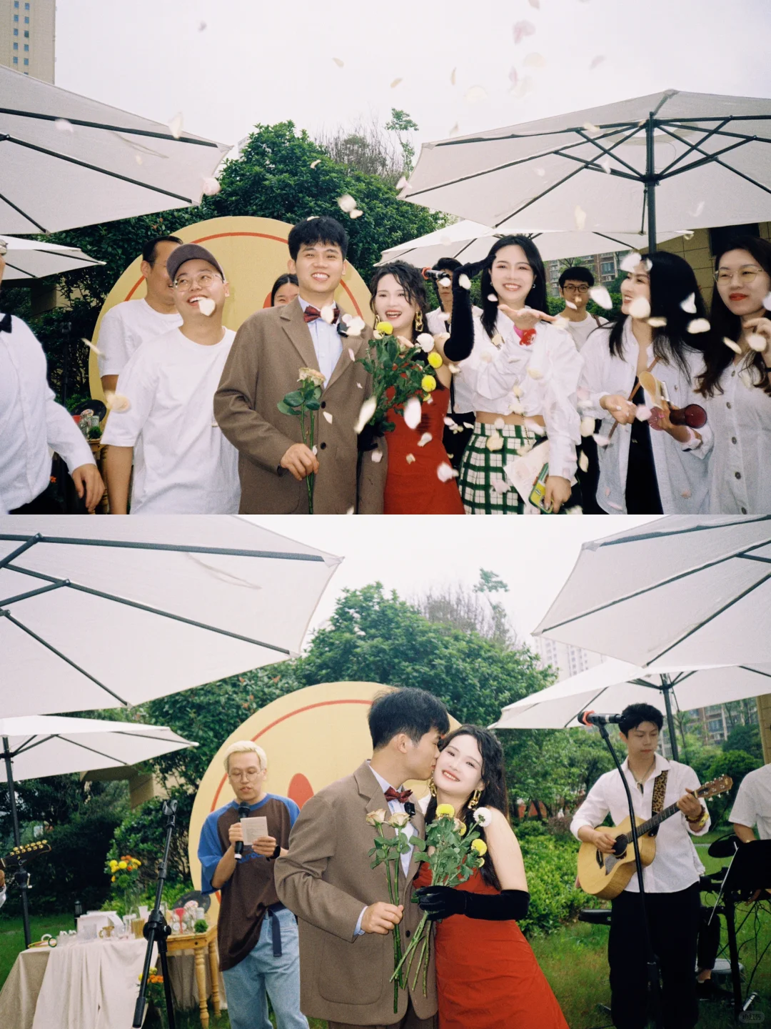 南昌胶片婚礼📝阴天也不影响草坪乐队的热情