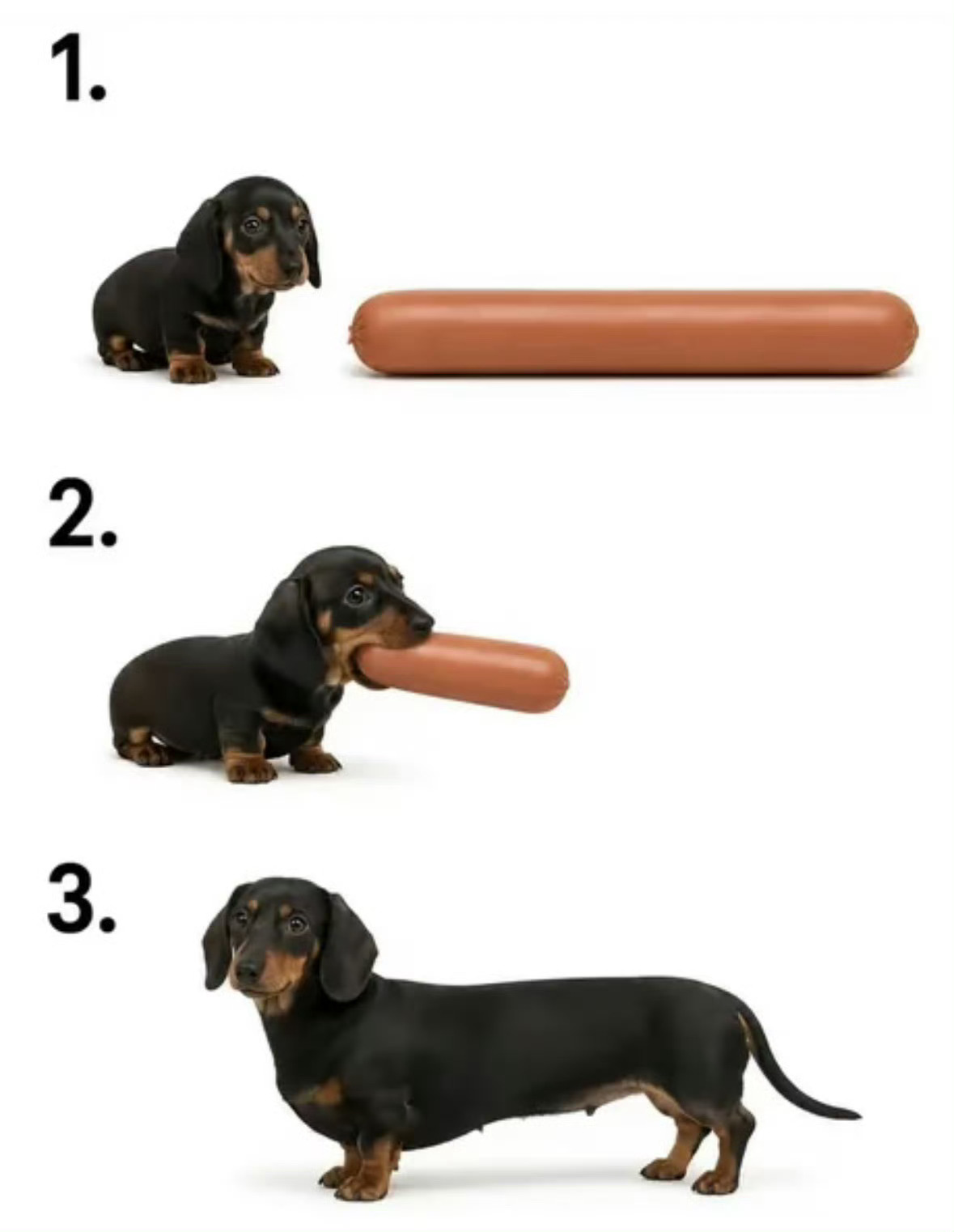 防止你不知道：腊肠犬的由来🙃 