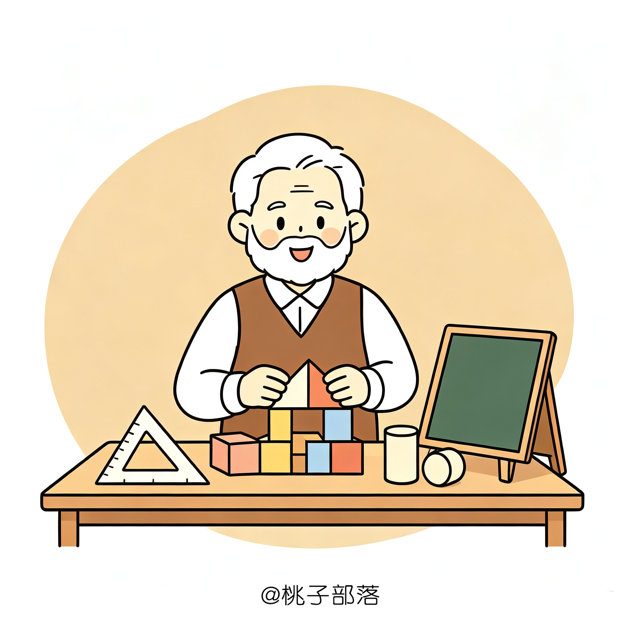 教师节主题卡通简笔画国内画师安利计划教师节 ​​​