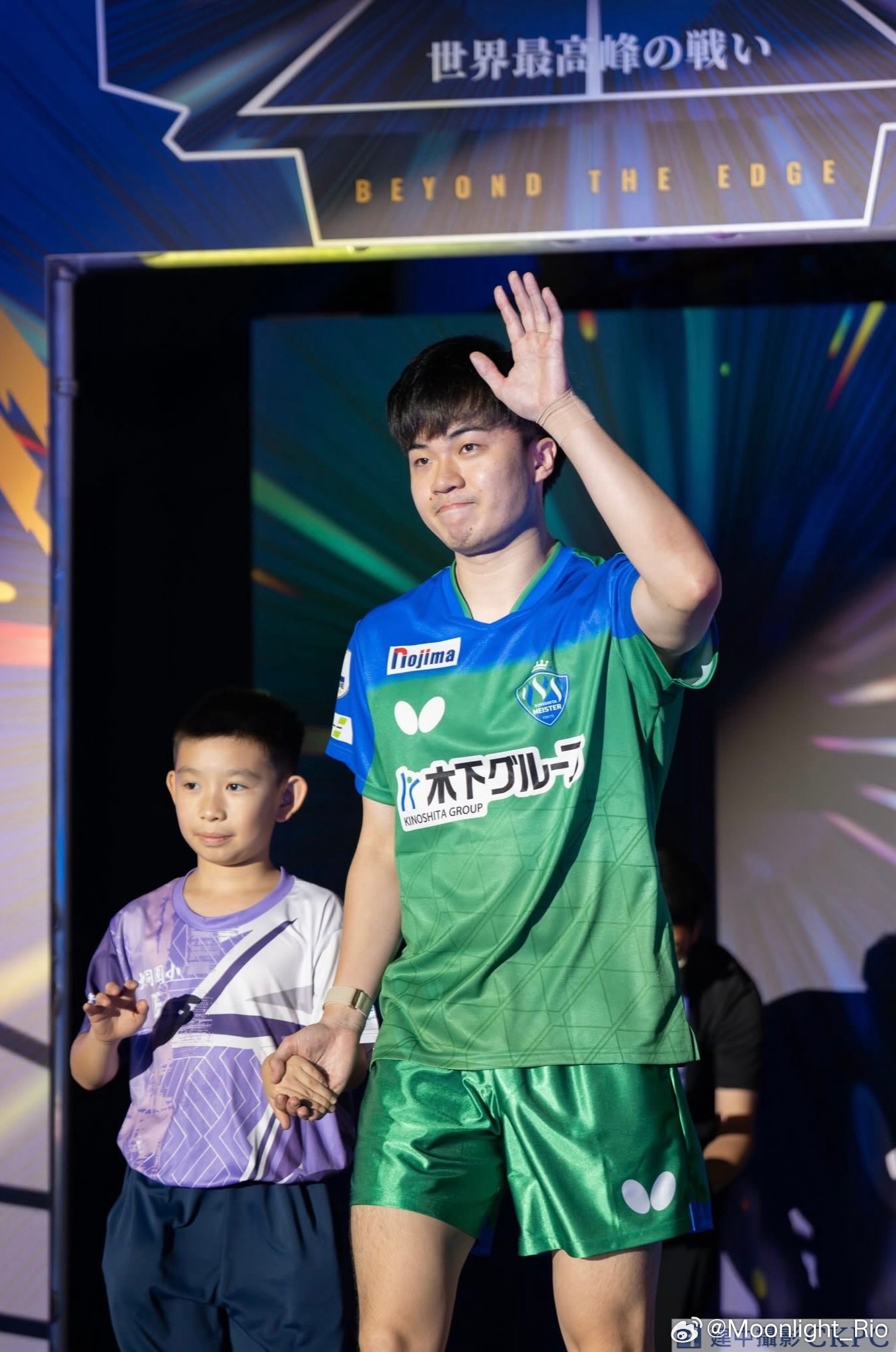 T联赛2026-2027赛季 男子开幕战📷🏓木下大师东京 林昀儒💚💙（c