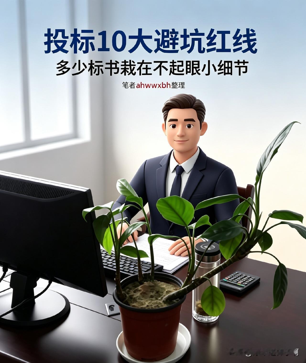 ————笔者ahwwxbh整理

企业投标踩坑 工程投标避坑 
不少投标人技术方