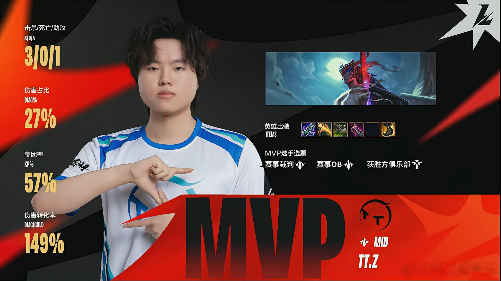 2026WRL夏季赛英雄联盟手游赛事 第二局：FP 0-2 TT 本局MVP：T