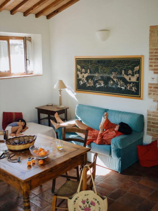 🛖 在托斯卡纳的乡村小屋里