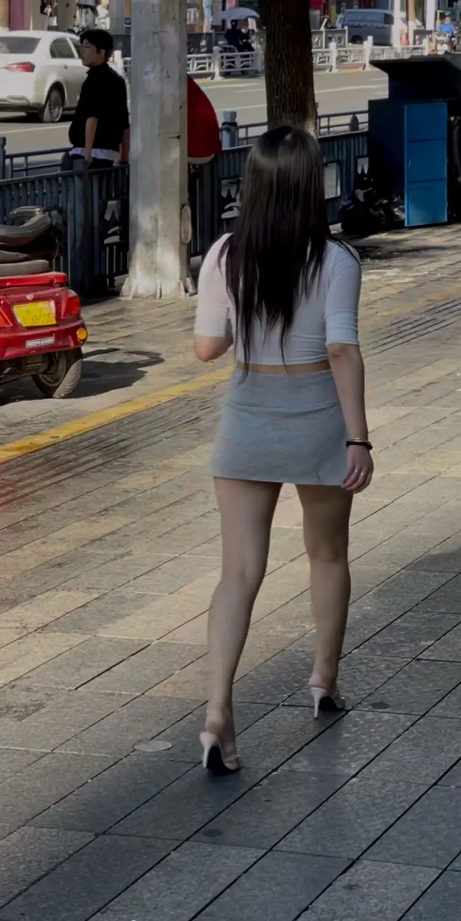 街头随拍 美女 摄影 出街穿搭
