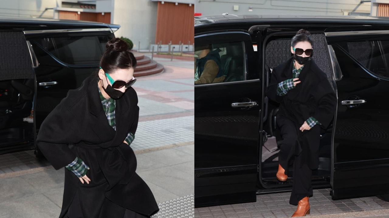 张柏芝法院续审 张柏芝和前经纪人纠纷案今日继续审理，她早上约9点05分乘坐七人座