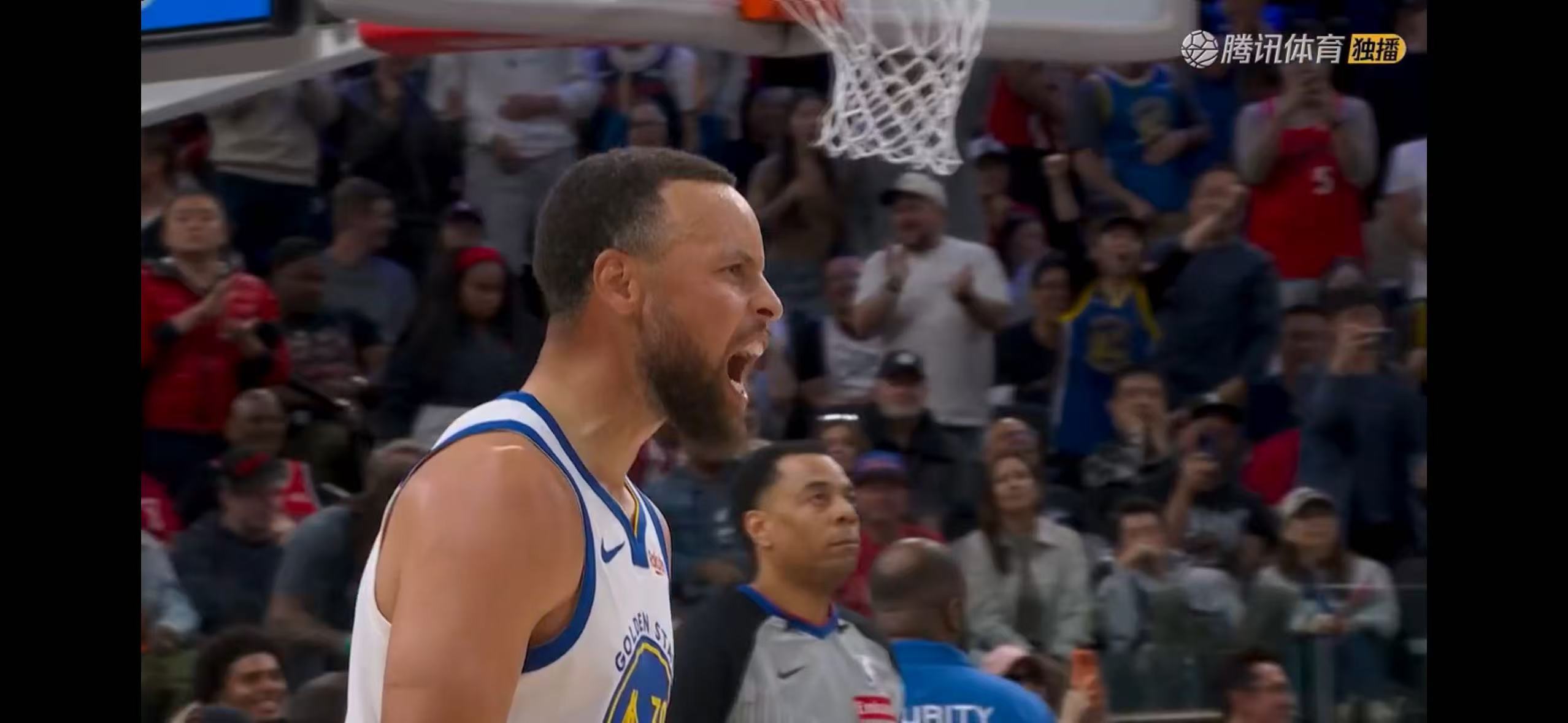 库里，3分的神！！！勇士反超3分！！！勇士vs快船