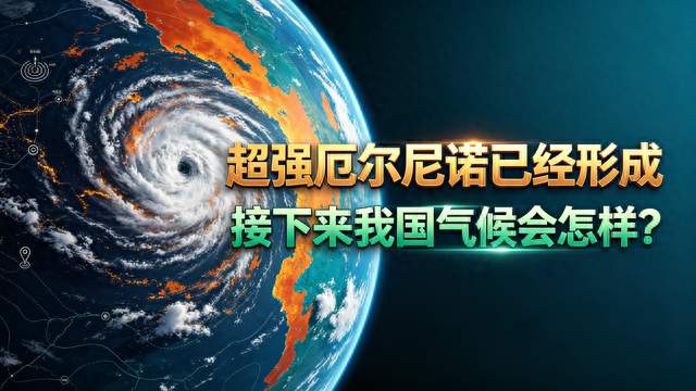 超强厄尔尼诺已经形成，海温已偏高3℃！接下来我国气候会怎样？