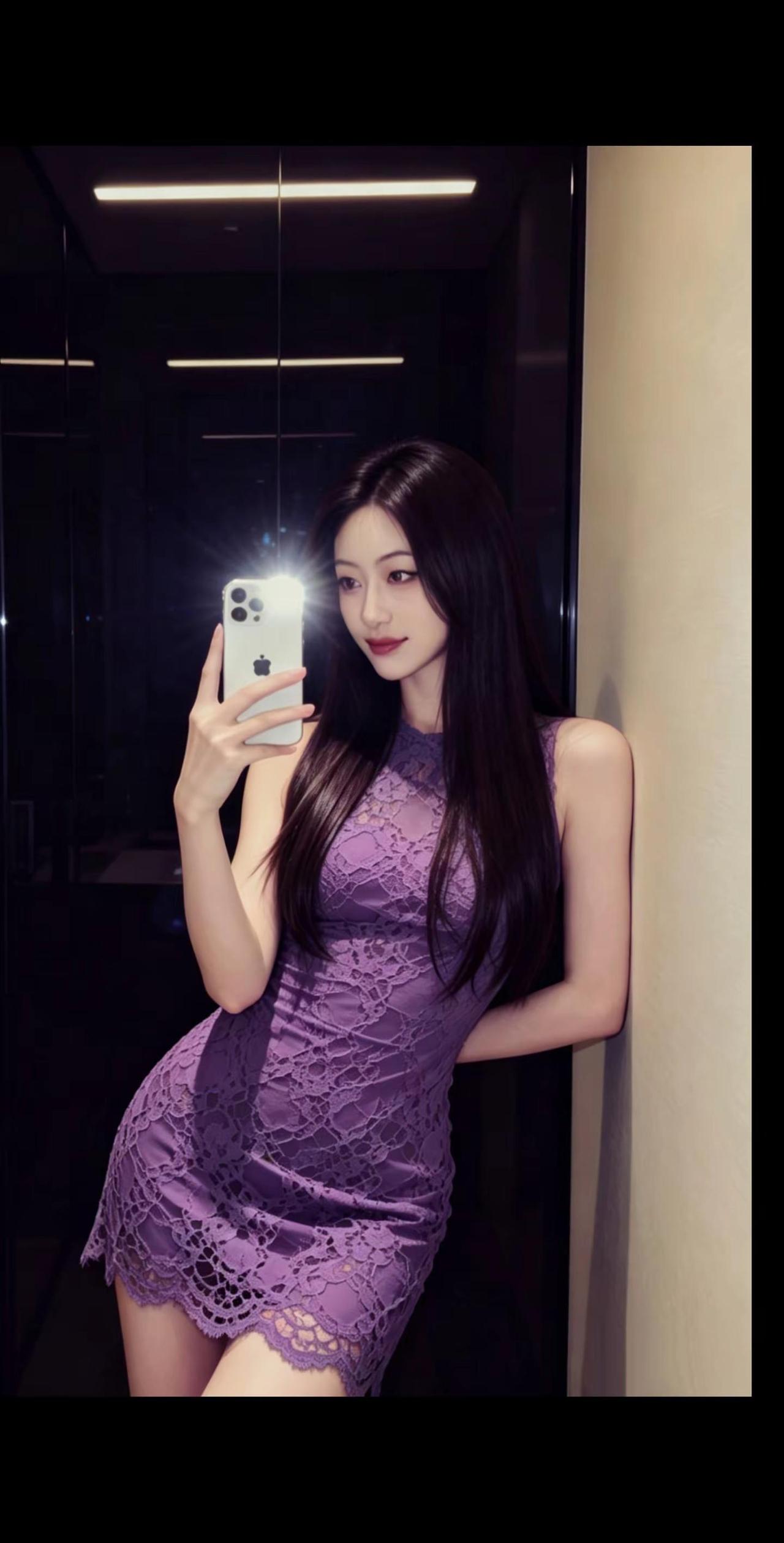 紫裙